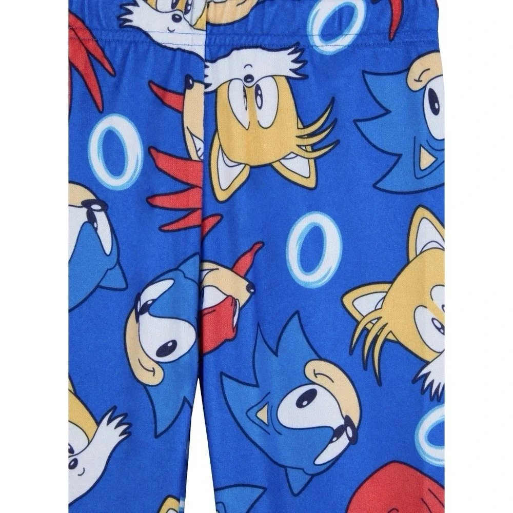 Sonic - Boys Long Sleeve Tee and Pants Pajama Sets - Size 6